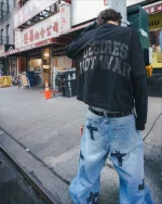 Bottega Desires Black War Long Sleeve